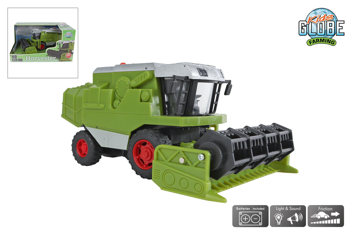 Kids Globe combine met licht en geluid frictie 1:50 21cm