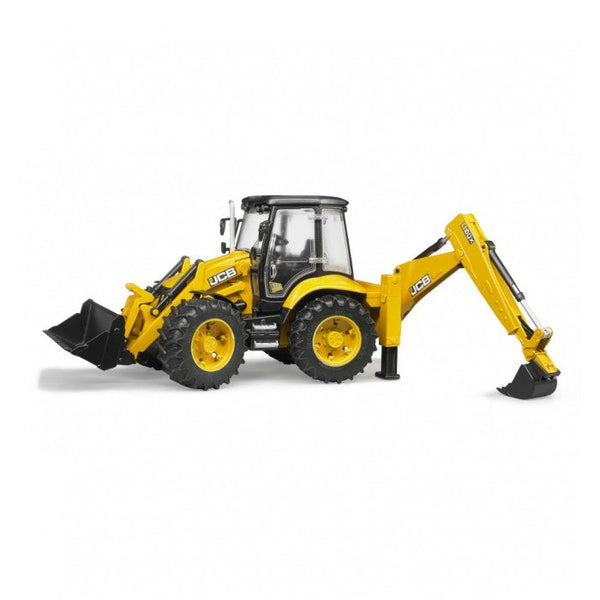 Bruder JCB 5CX eco tractor met back lader (02454)