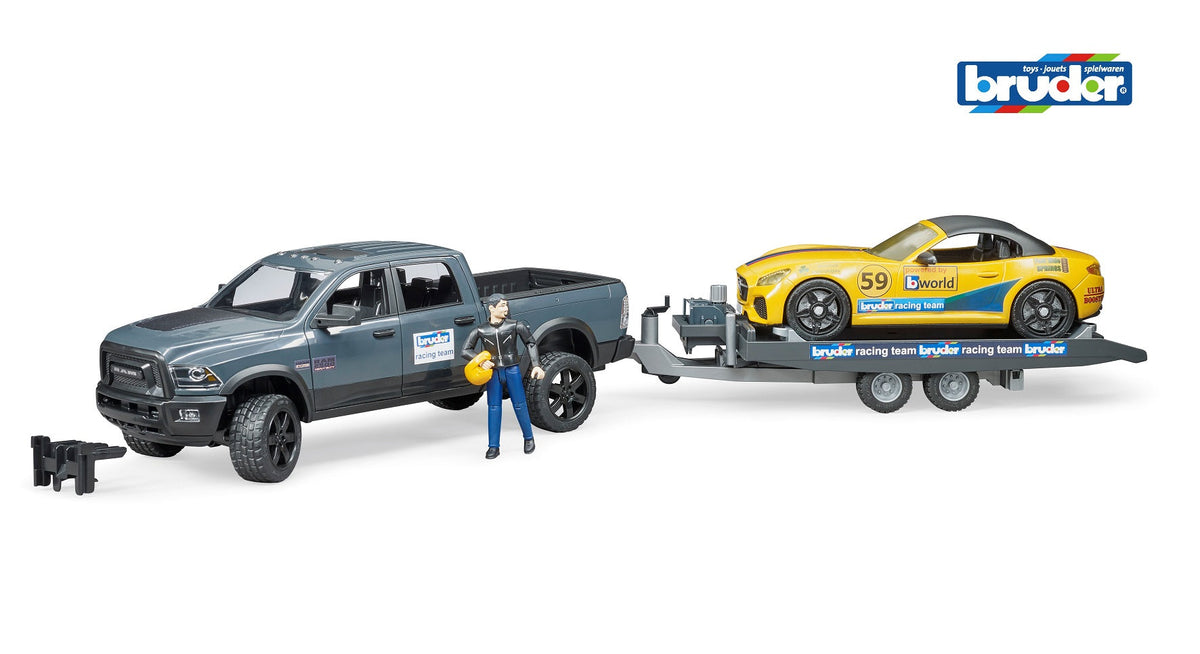 Bruder RAM 2500 Power Wagon met Roadster racing team (02504)