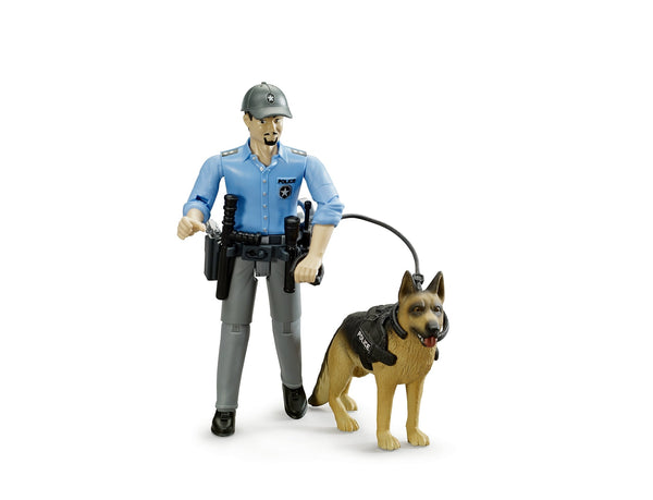Bruder bworld Politie met hond (62150)