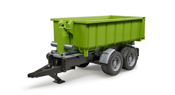 Bruder haakarmtrailer voor tractoren (02035)