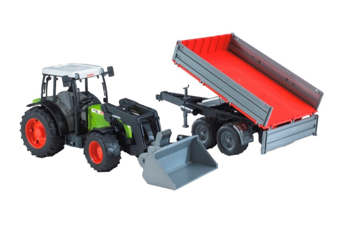 Bruder Claas Nectis 267 F met Voorlader (02112)