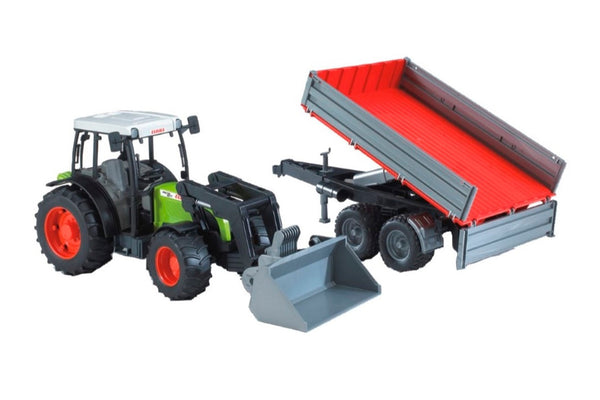 Bruder Claas Nectis 267 F met Voorlader (02112)