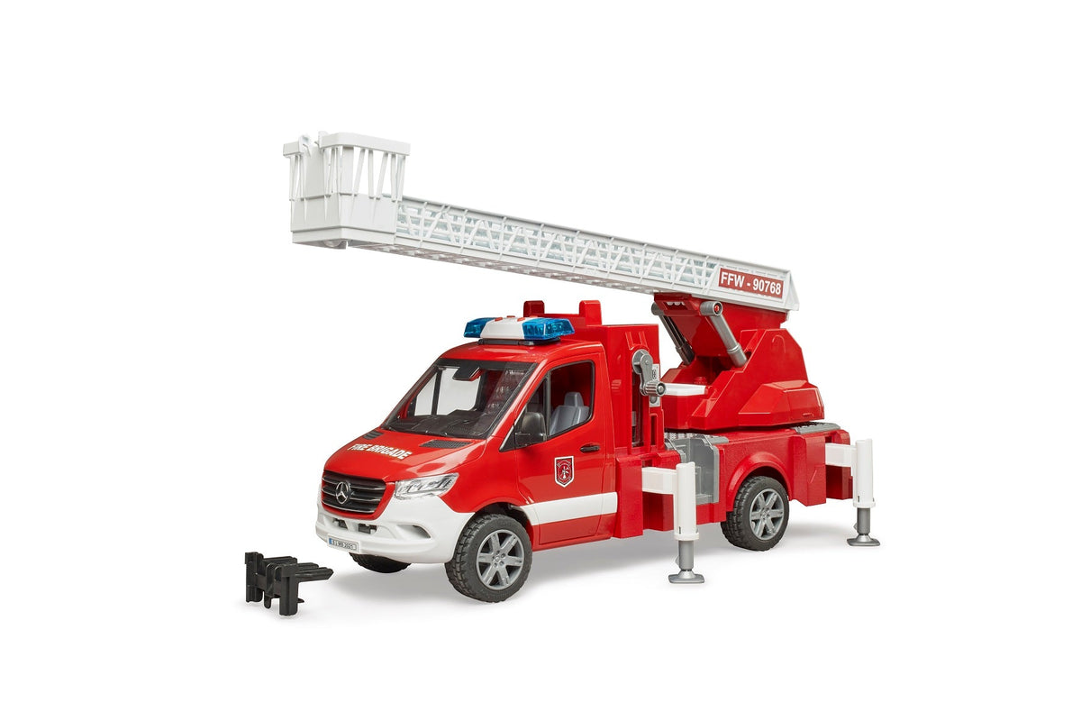 Bruder MB Sprinter brandweer met licht en geluid (02673)