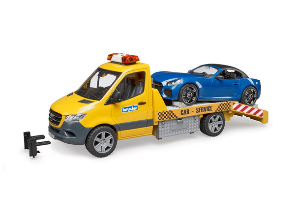 Bruder MB Sprinter autotransporter licht geluid (02675)
