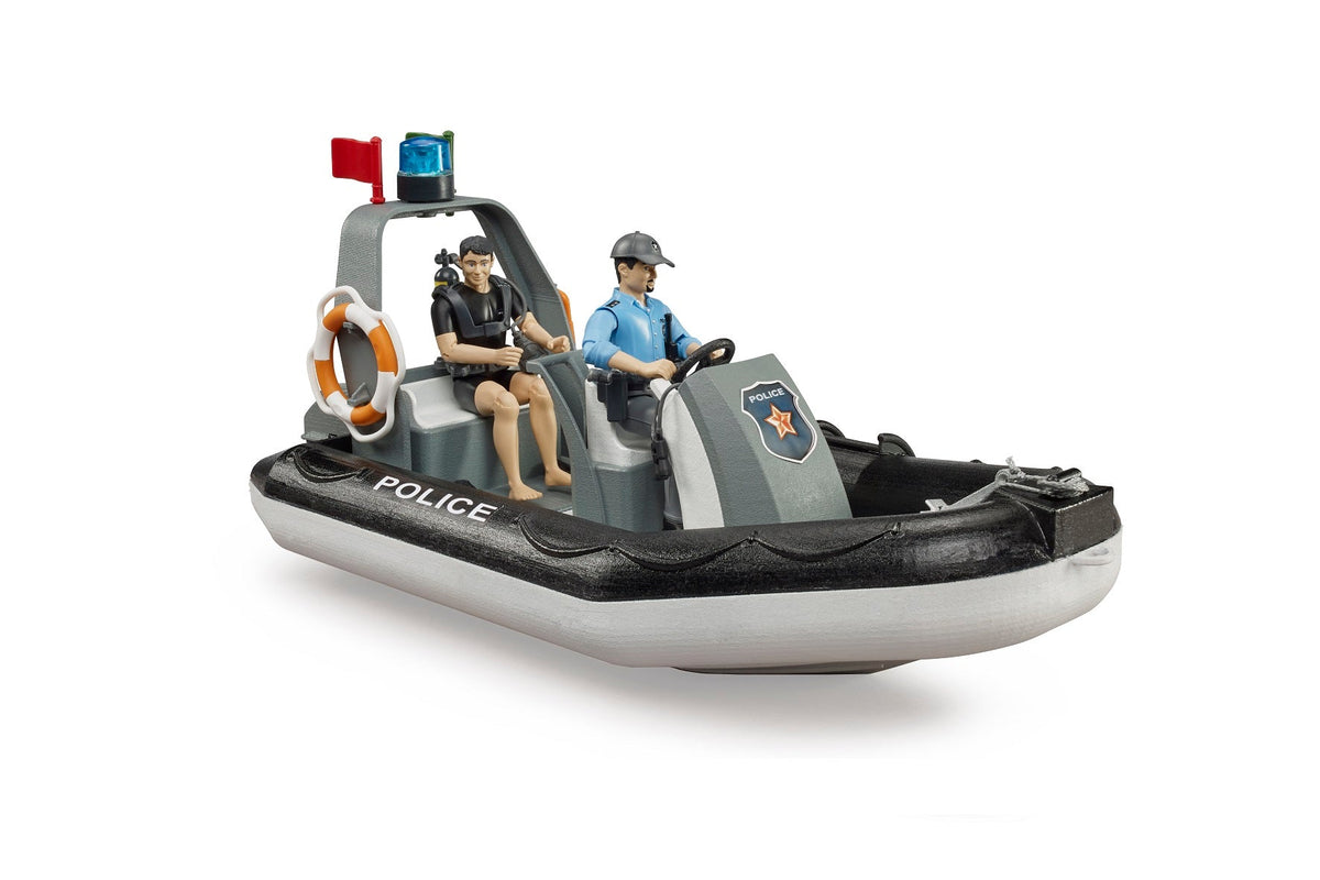 Bruder politie speedboot incl toebehoren (62733)