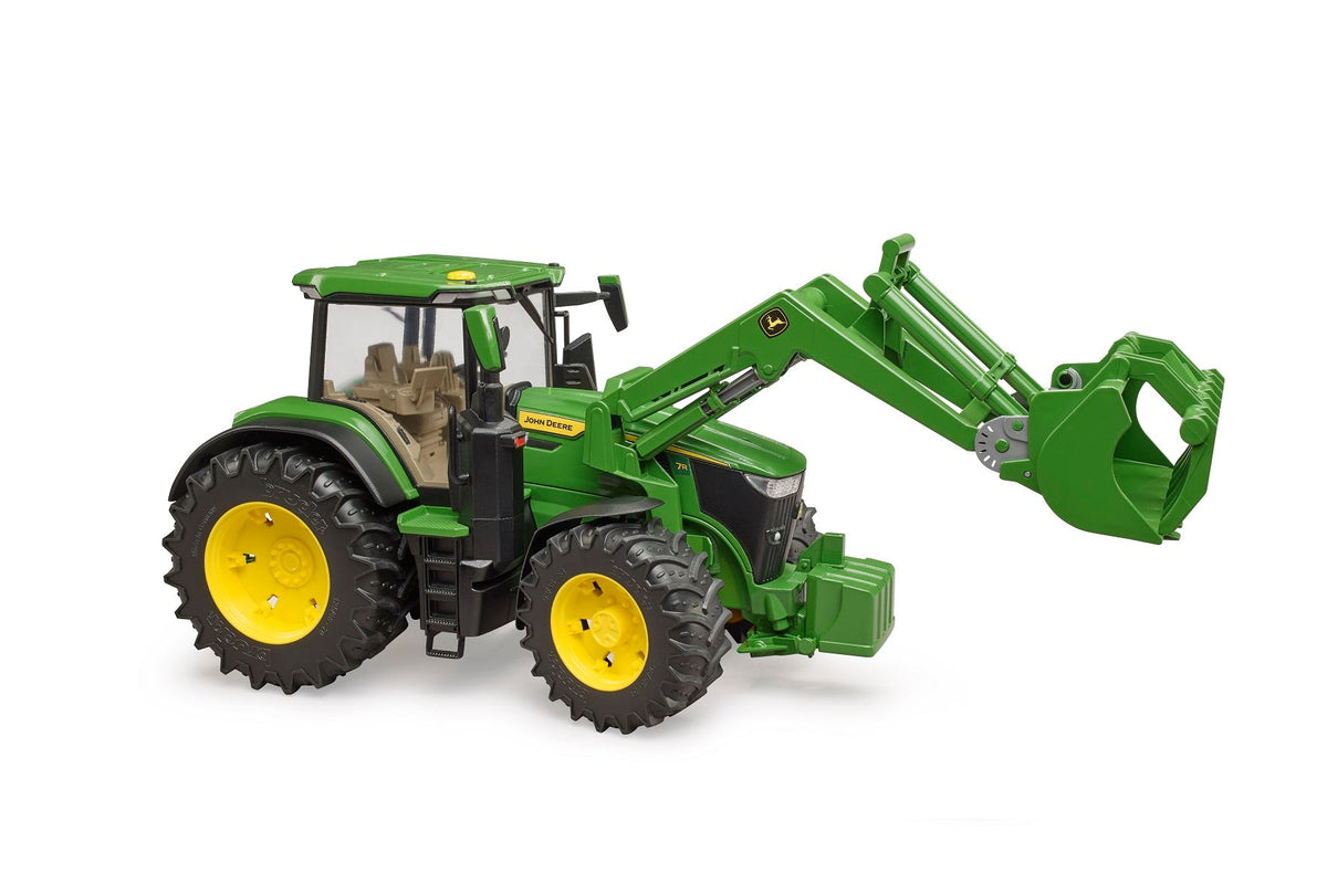 Bruder John Deere 7R 350 met voorlader (03151)