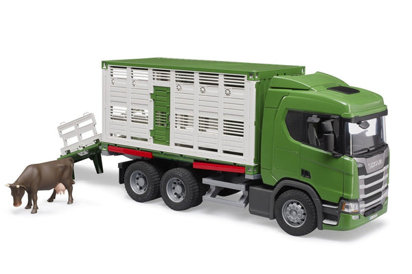 Bruder Scania Super 560R veetransport Vwagen + dier (03548)