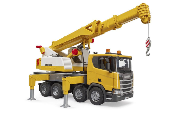 Bruder Scania Super 560R Liebherr kraanwagen L+G (03571)