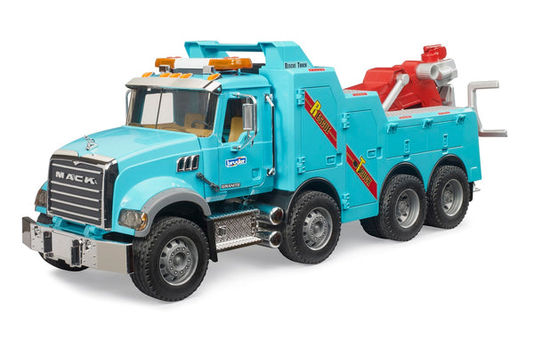 Bruder MACK Granite sleepwagen met licht en geluid (02831)