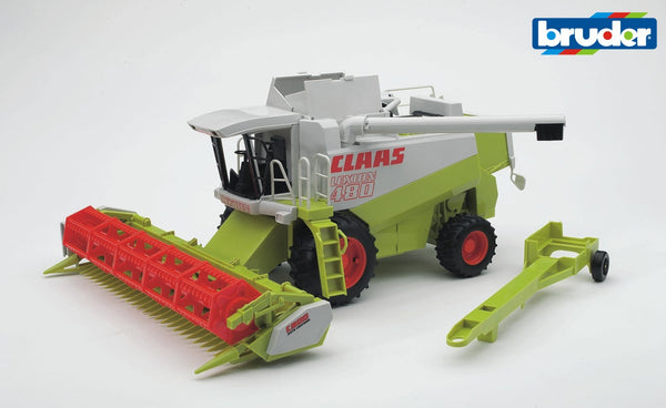 Bruder combine Claas Lexion  480 in doos (02120)