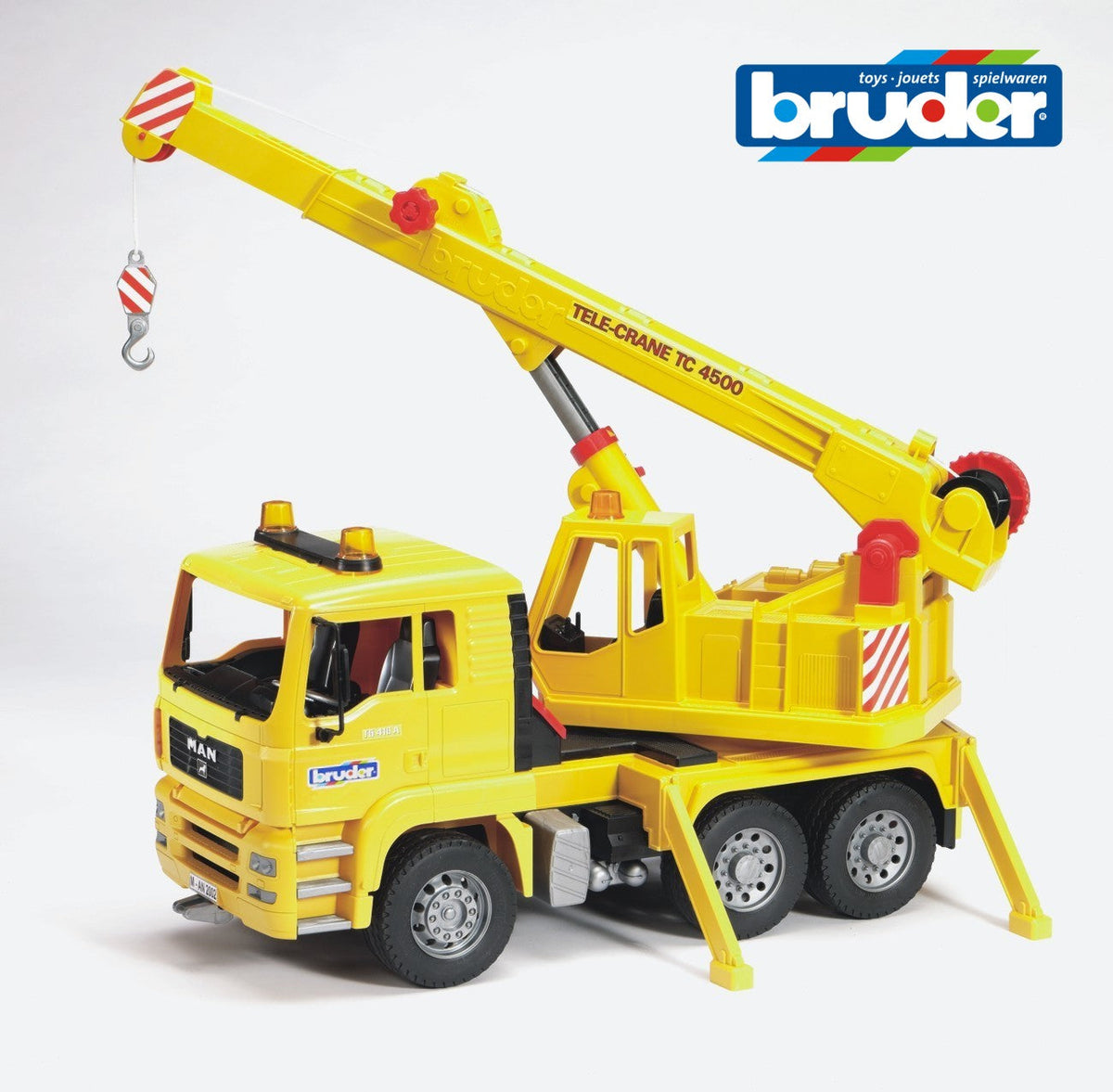 Bruder MAN kraanwagen 42 cm (02754)