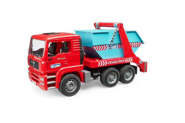 Bruder MAN TGA skip container truck (02741)