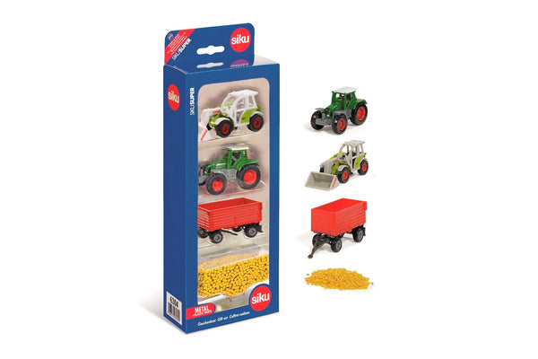 Siku giftset 4-delig landbouwmachines (6304)