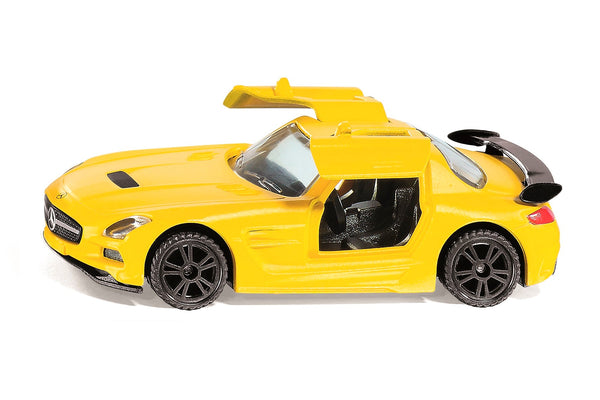 Siku Mercedes-Benz SLS AMG black series geel (1542)