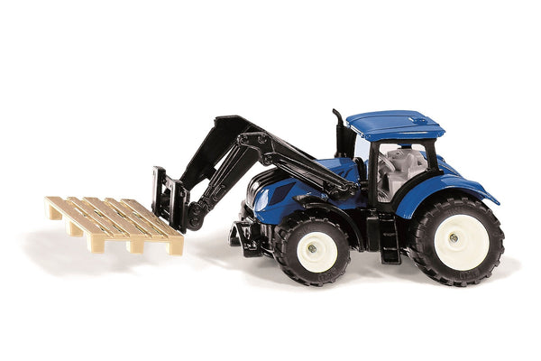 Siku Tractor New Holland met palletlader (1544)