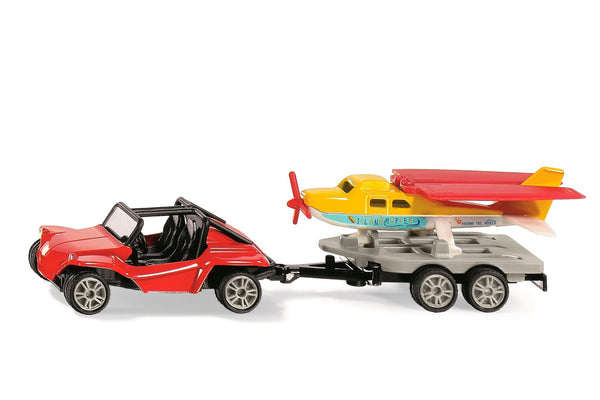 Siku Buggy met sport vliegtuig (1696)