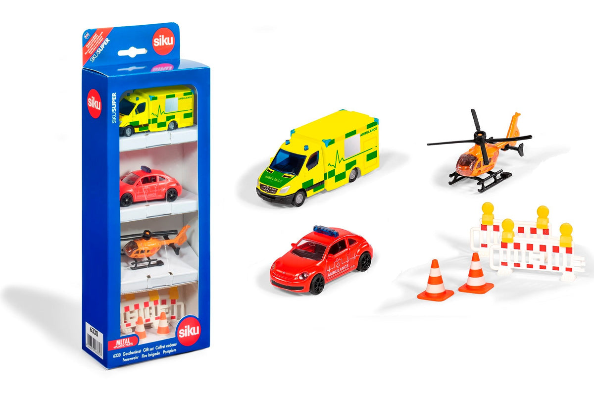Siku giftset 4-delig reddingsdienst (6332)