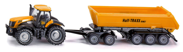 Siku JCB tractor met kipper 1:87 (1858)