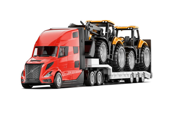 Siku Volvo Vrachtwagen met JCB Tractors (1785)
