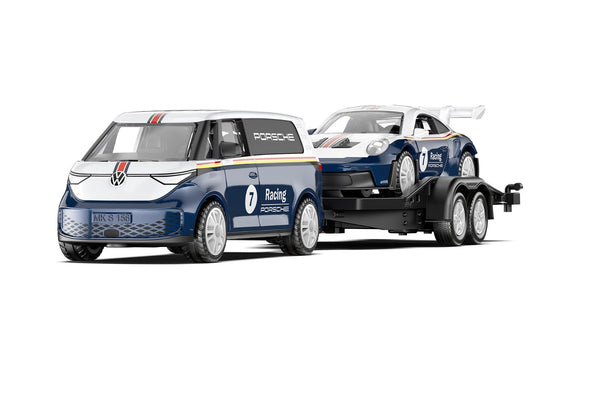Siku VW ID Buzz met Porsche 911 GT3 RS (2569)